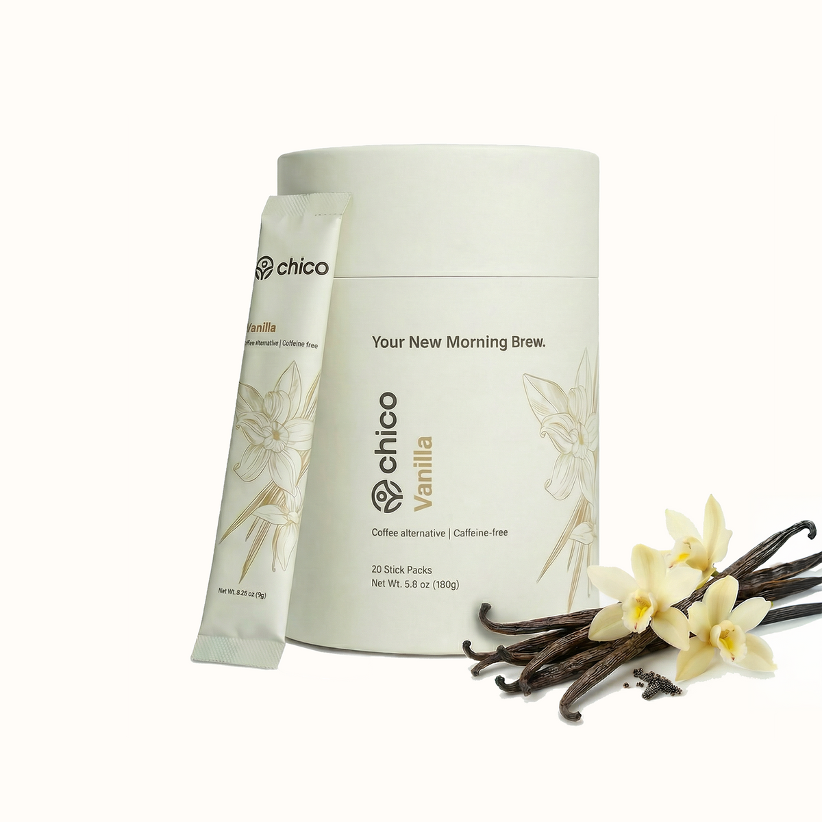 スタイリング剤 Chico Vanilla Flavored Coffee Alternative | 8 Oz 30 Servings | Chico