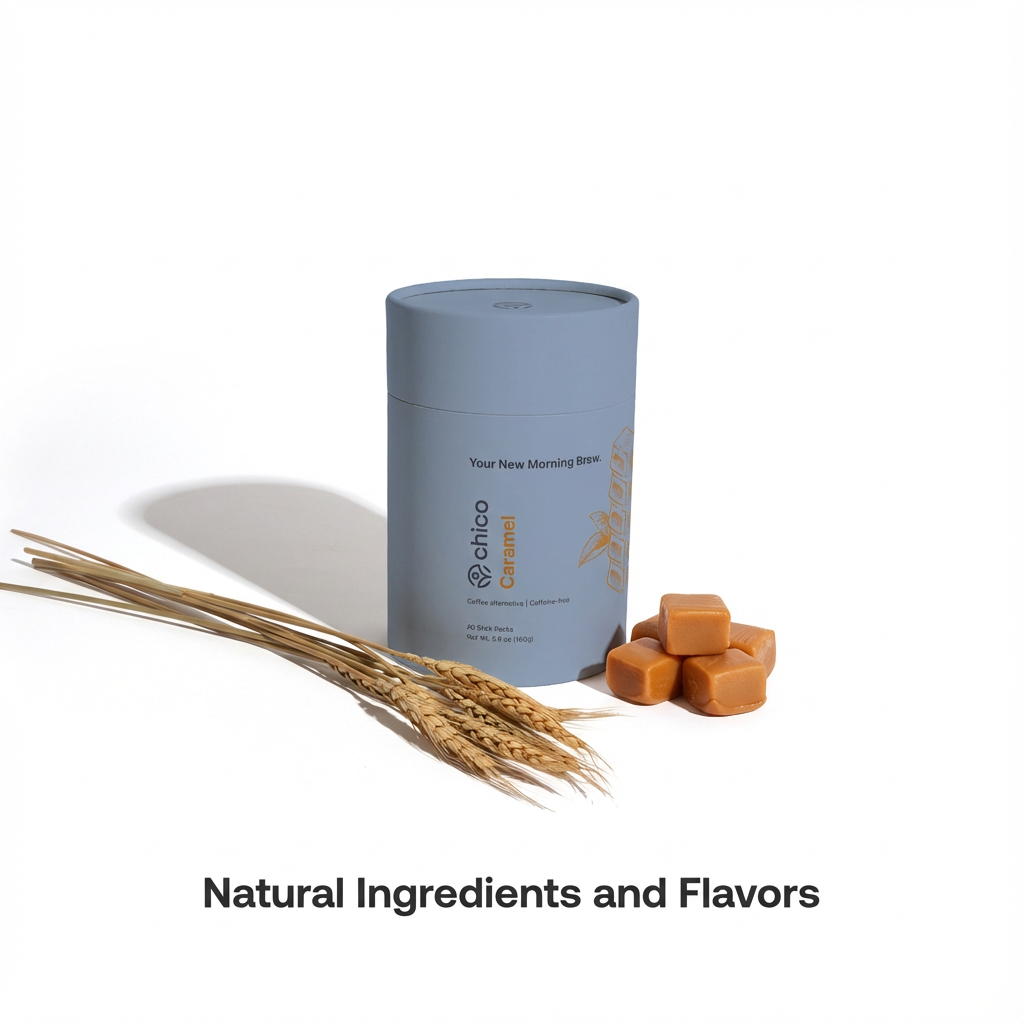Caramel Flavored Coffee Alternative | 8 Oz 30 Servings | Chico
