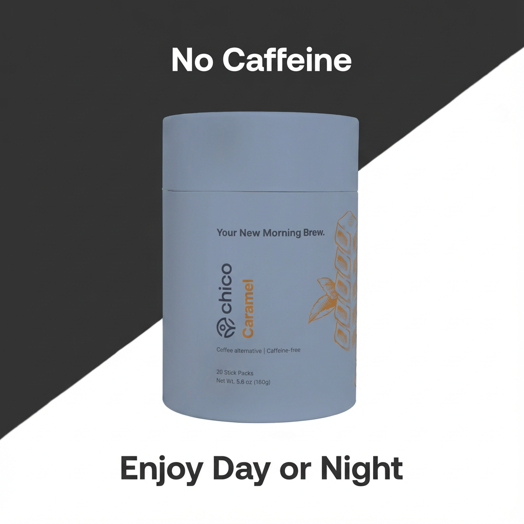 Caramel Flavored Coffee Alternative | 8 Oz 30 Servings | Chico