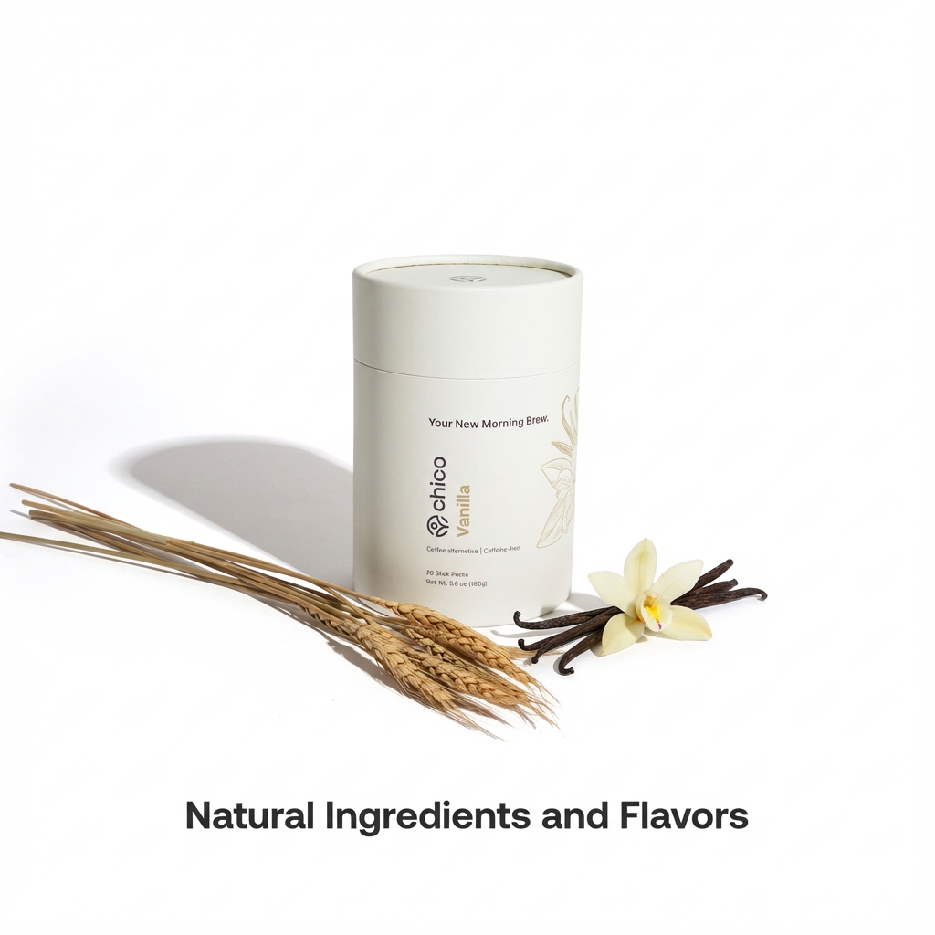 Vanilla Flavored Coffee Alternative | 8 Oz 30 Servings | Chico Vanilla Flavored Coffee Alternative | 8 Oz 30 Servings | Chico